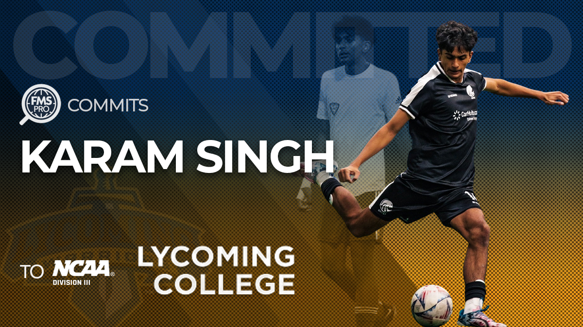 A key figure for Bryst Academy’s 2008 squad, 6'2" defender Karam Singh has officially committed to Lycoming College. Discover why Head Coach John Schwien believes this technical and tenacious defender has a "big ceiling" at the next level.