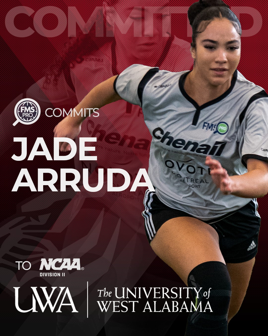 Jade Arruda, University of West Alabama commit