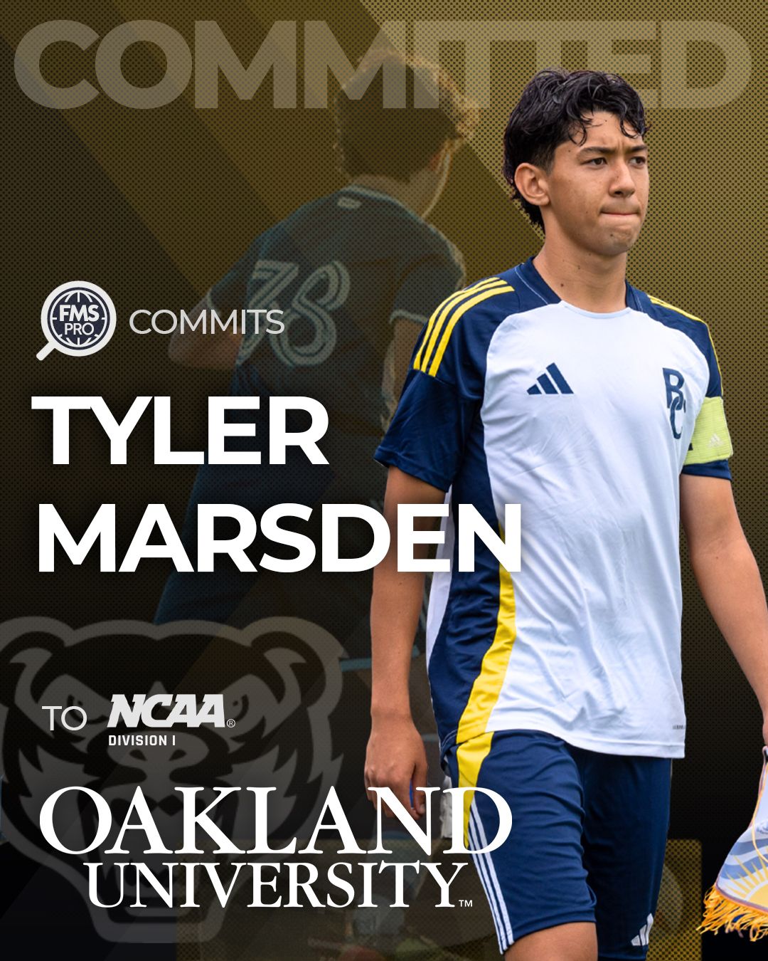 FMSpro commits Tyler Marsden to Oakland University