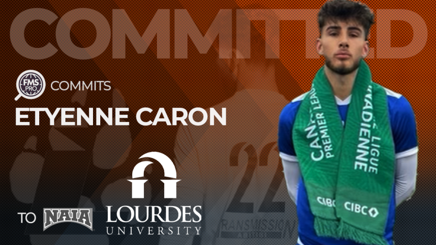 Etyenne Caron center back Lourdes University signing