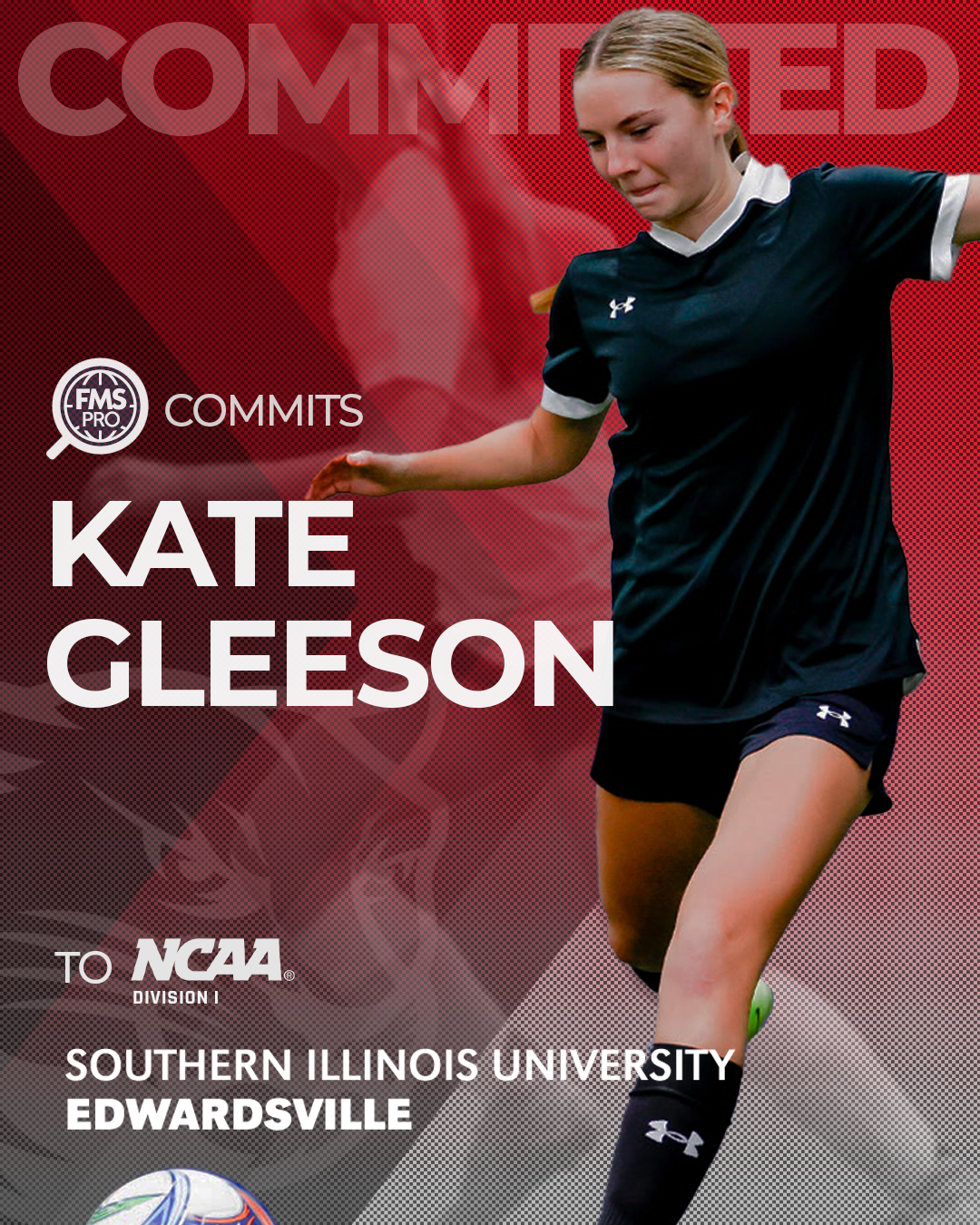 Kate Gleeson, NCAA Division 1 commit to Southern Illinois University Edwardsville
