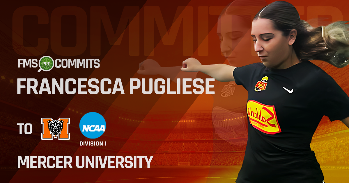 Francesca Pugliese central midfielder joins NCAA Division I Mercer University