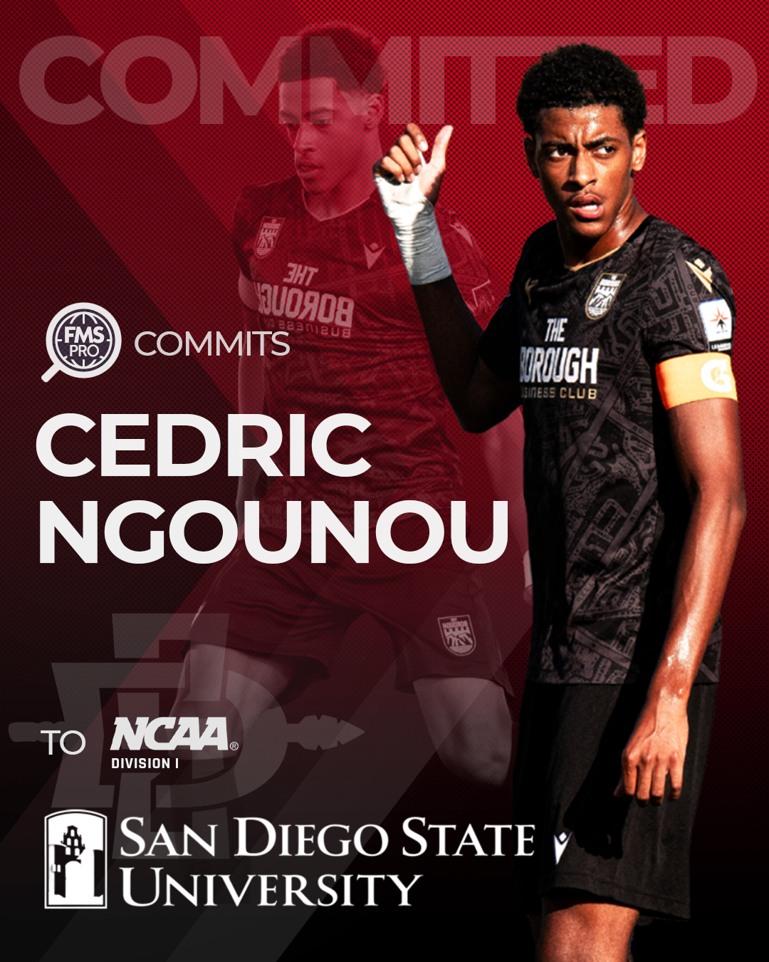 FMSpro commits Cedric Ngounou to San Diego State University.
