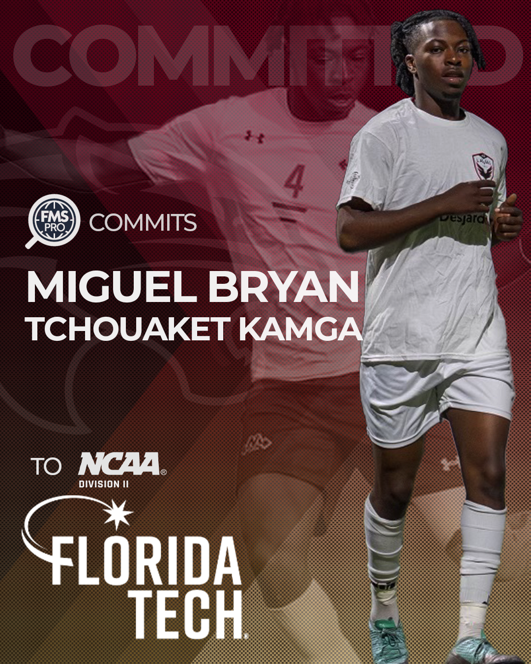 FMSpro Signs Miguel Bryan Tchouaket Kamga to Florida Institute of Technology