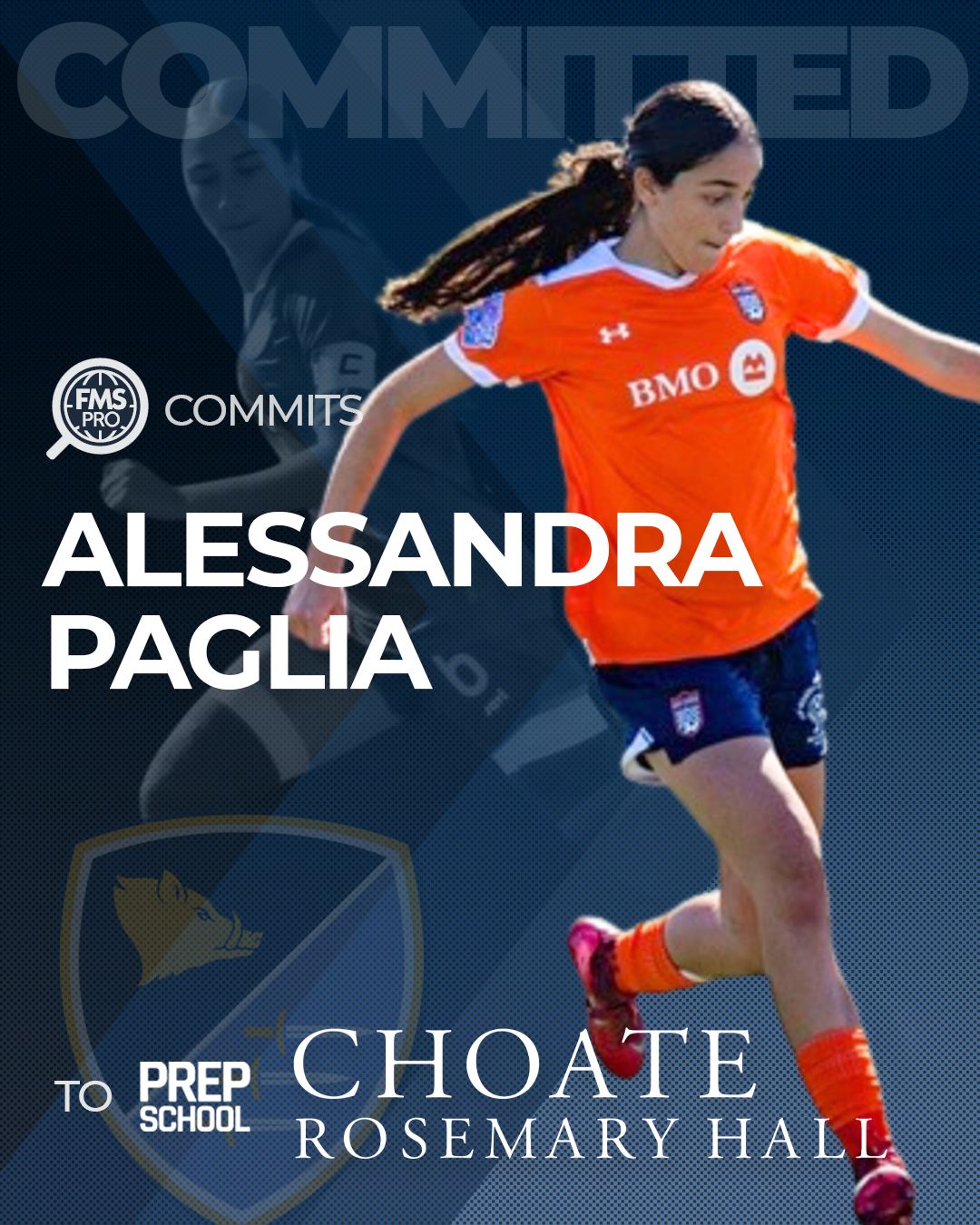FMSpro commits Alessandra Paglia to Choate Rosemary Hall