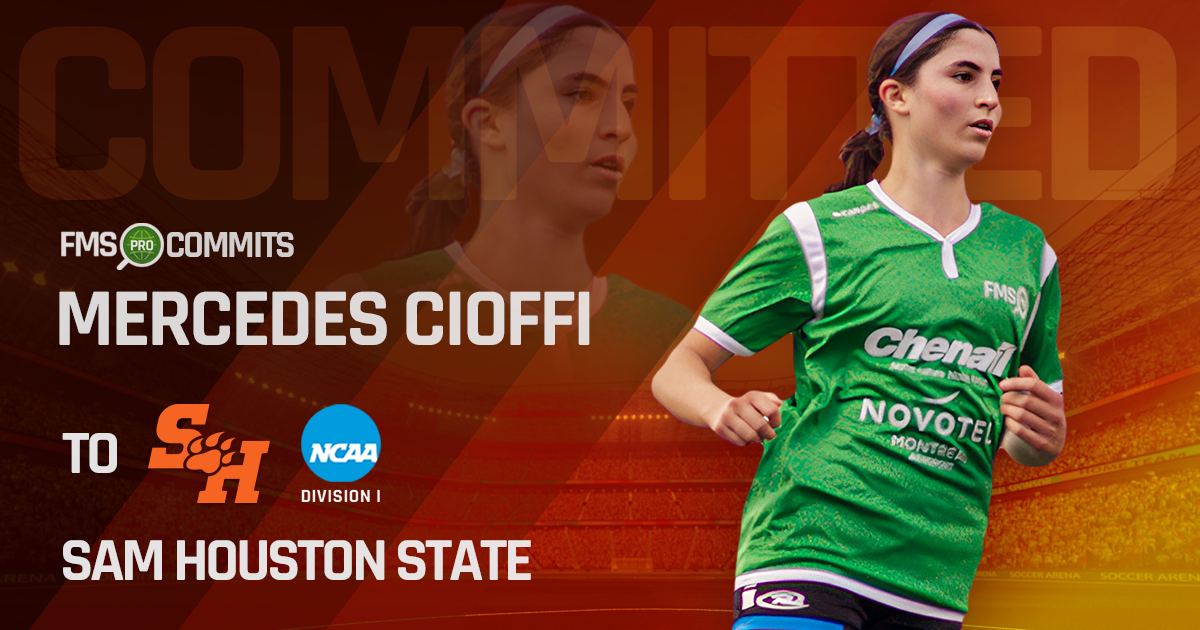 Mercedes Cioffi to NCAA Division 1 Sam Houston State