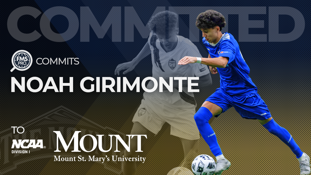 FMSpro is excited to announce the commitment of quick and athletic winger Noah Girimonte to NCAA Division I Mount St. Mary's University! The Woodbridge standout, who was instrumental in winning the OPDL and Canadian Championship, is known for his dangerous play in the attacking third and his relentless "dog mentality." Head Coach Brett Teach anticipates Noah's excellent work ethic and dynamic style will perfectly complement the Mount St. Mary's program. Read why this Canadian Champion, who also excels in the classroom, is ready to make his mark in the NCAA!