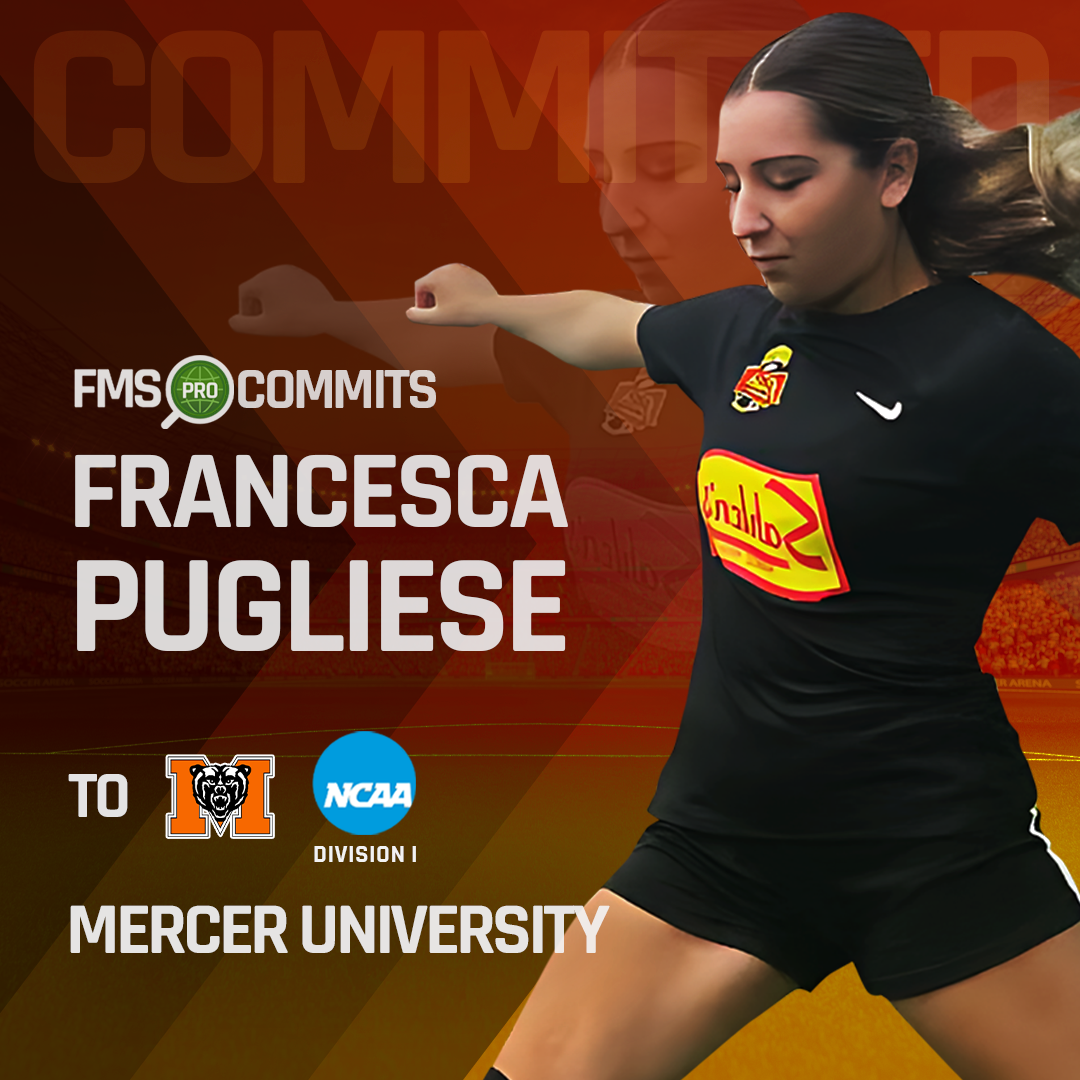 Francesca Pugliese central midfielder joins NCAA Division I Mercer University