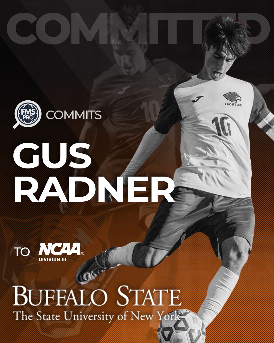 FMSpro commits Gus Radner to Buffalo State University
