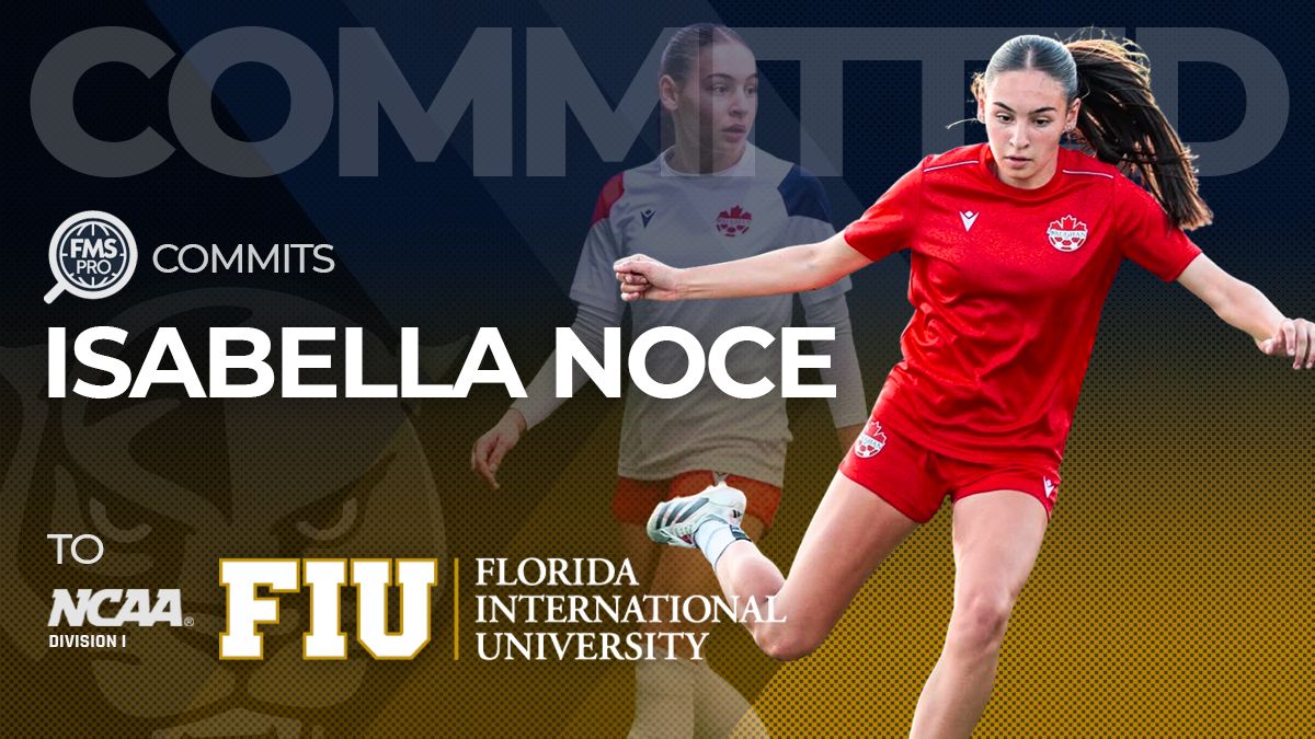 Dynamic attacking player Isabella Noce has committed to Florida International University, where she will continue her academic and athletic career at the NCAA Division I level with the Panthers.