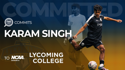 A key figure for Bryst Academy’s 2008 squad, 6'2" defender Karam Singh has officially committed to Lycoming College. Discover why Head Coach John Schwien believes this technical and tenacious defender has a "big ceiling" at the next level.