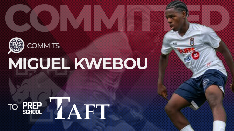 Miguel Kwebou, commit to The Taft School