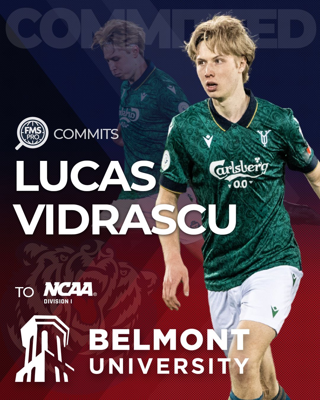 FMSpro commits Lucas Vidrascu to Belmont University