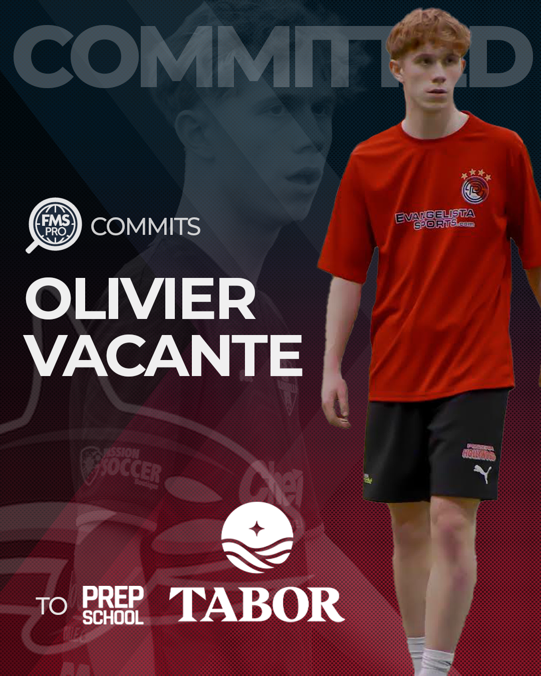 Olivier Vacante Commits to Tabor Academy
