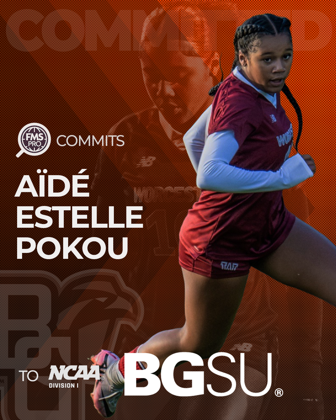 Aïdé Estelle Pokou Bowling Green State University soccer commitment
