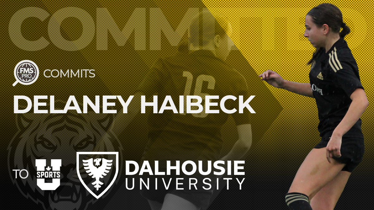 Delaney Haibeck centre back Burnaby Team BC Dalhousie commitment