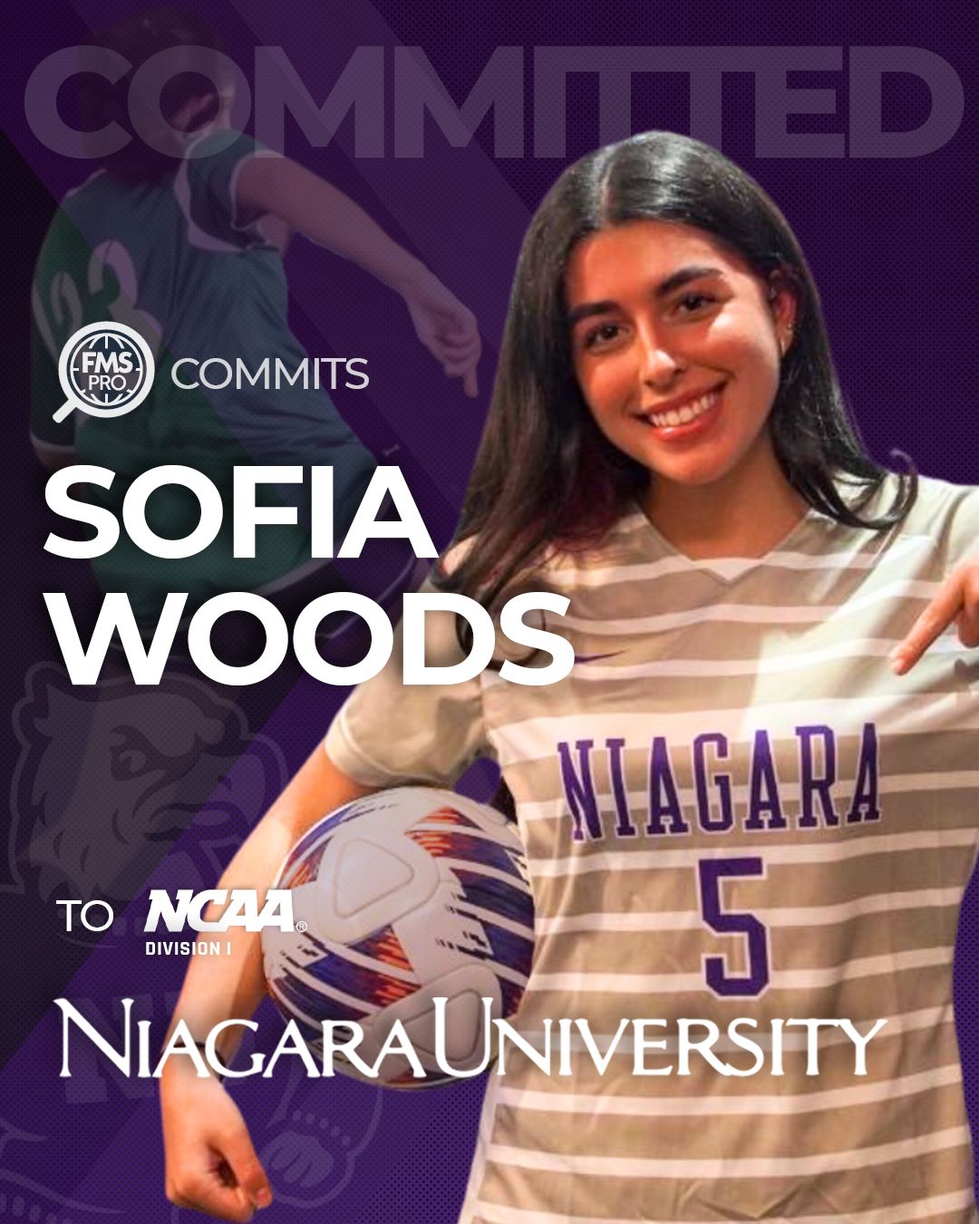 FMSpro commits Sofia Woods to Niagara University