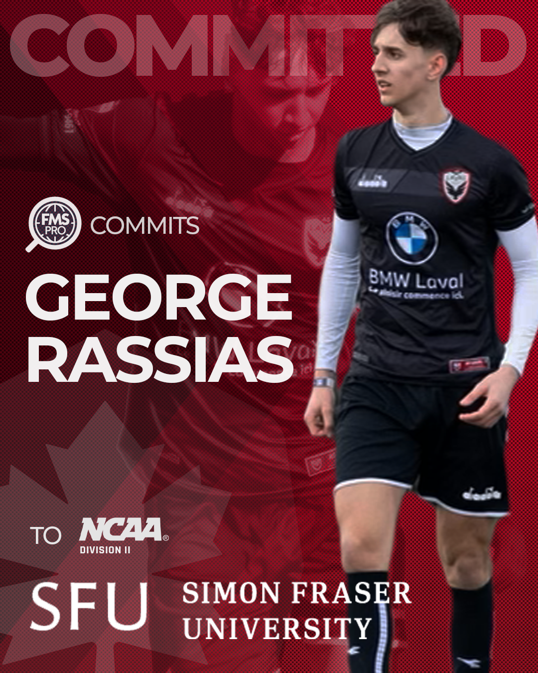 Georgios Rassias, commit to Simon Fraser University