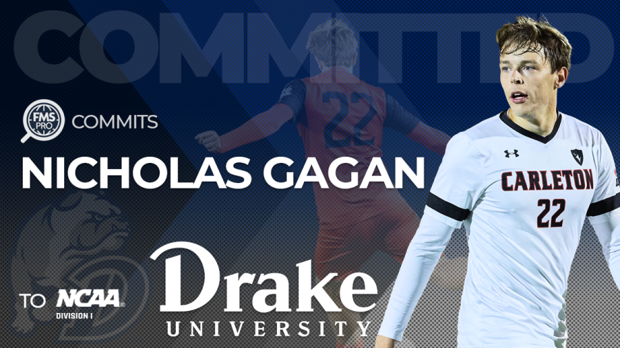 Standing 6'4" with professional experience and All-Conference honors, Carleton’s Nicholas Gagan is heading to the Missouri Valley Conference to bolster the Bulldogs' back line.