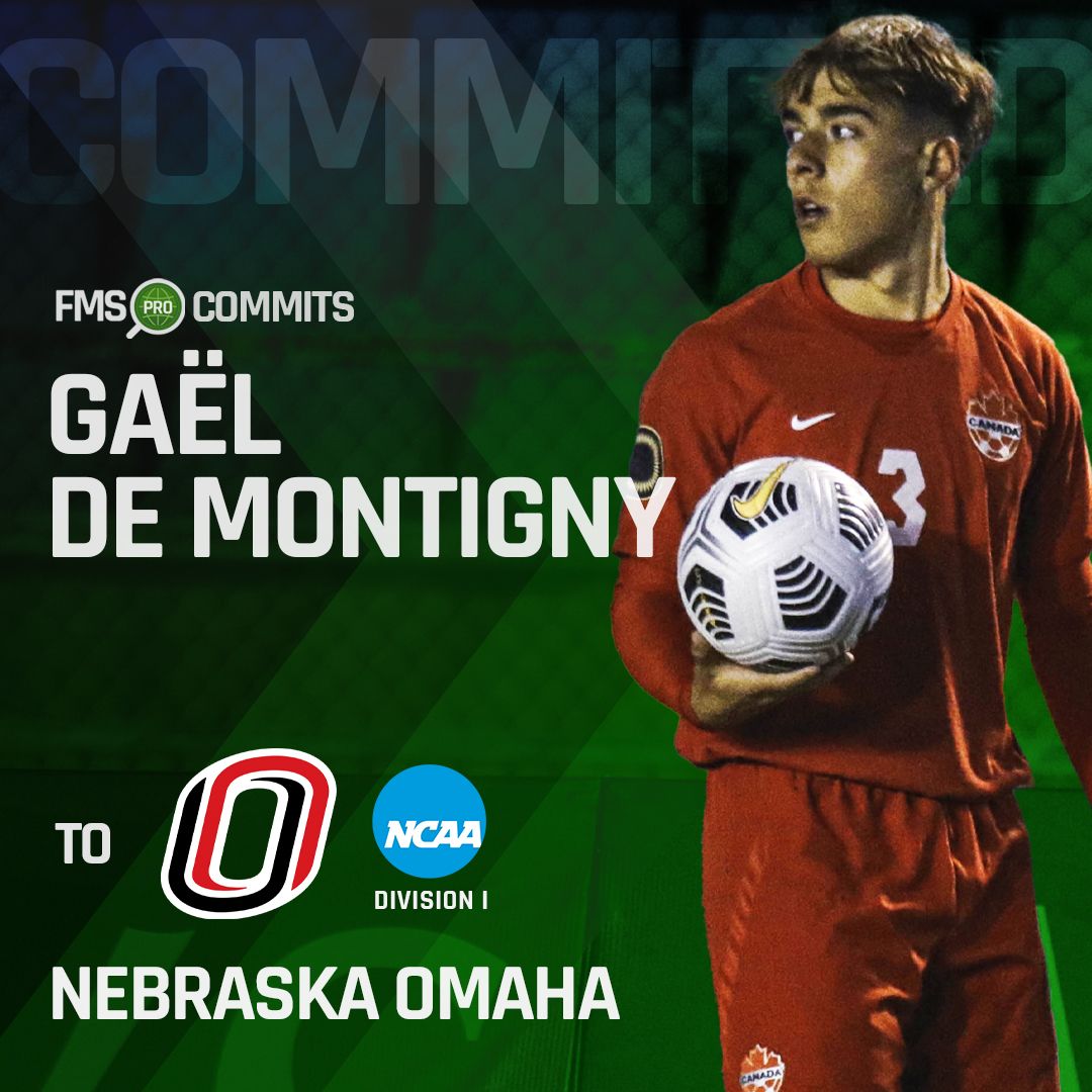 Gaël de Montigny Commits to NCAA Division I Nebraska Omaha Mavericks