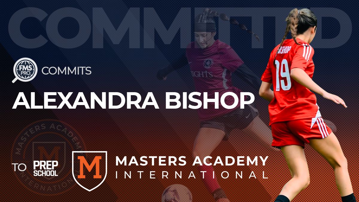 Sault Ste. Marie standout Alexandra Bishop has committed to Master's Academy International, where she will continue her academic and athletic development while pursuing her goal of competing in NCAA soccer.