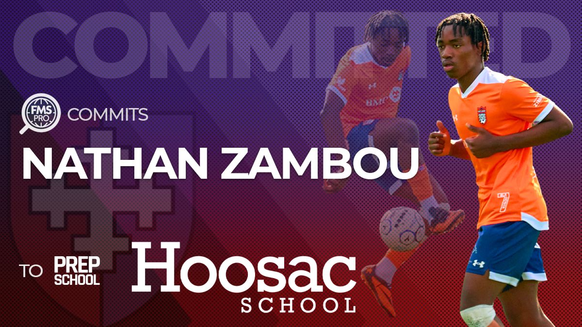 Dynamic attacking talent Nathan Zambou is heading to Hoosac School for the next stage of his development. The St-Laurent 2009 forward brings creativity, pace, and attacking flair to a championship-winning program as he continues to attract attention from college programs.