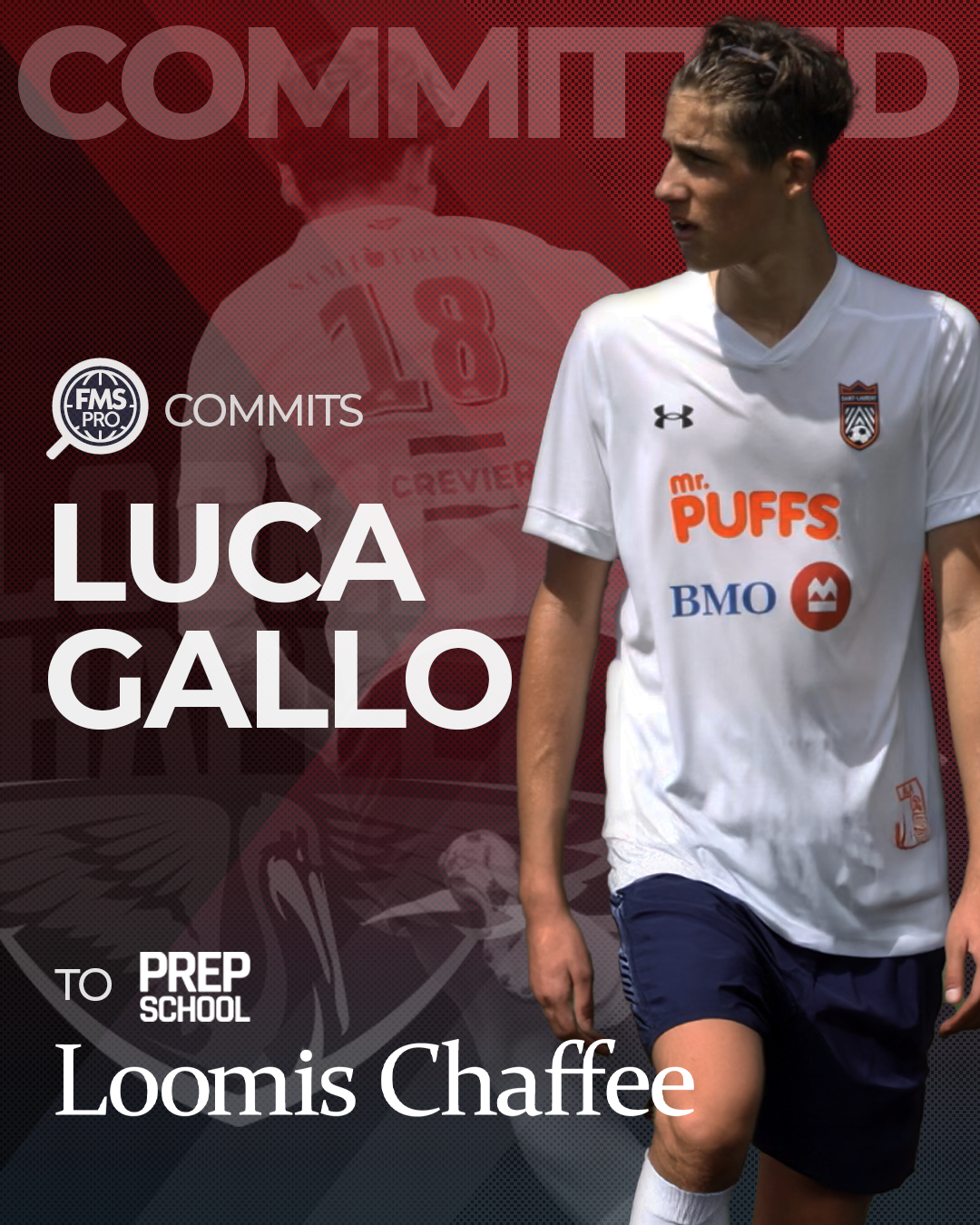 Luca Gallo, commit to Loomis Chaffee School