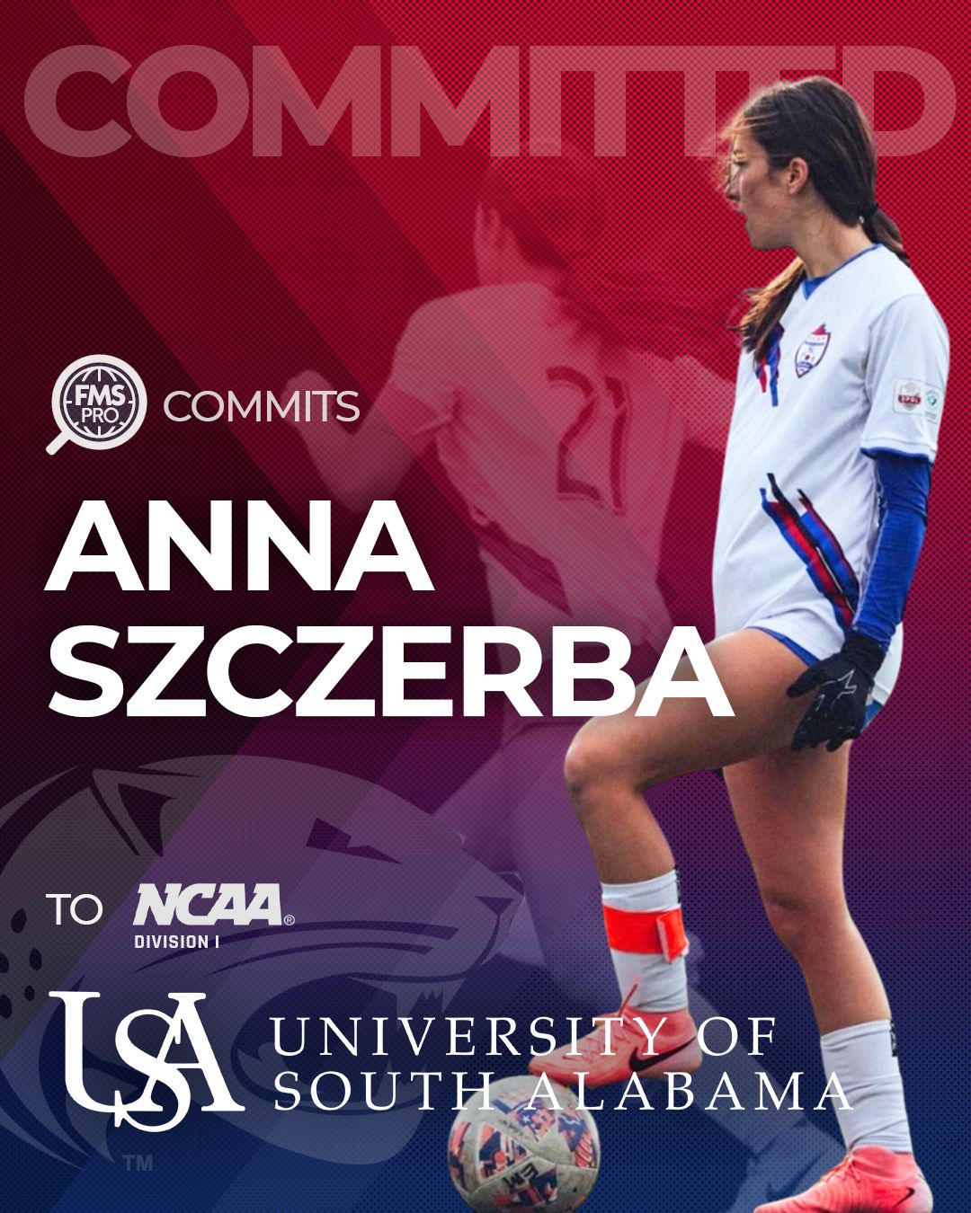 FMSpro commits Anna Szczerba to the University of South Alabama