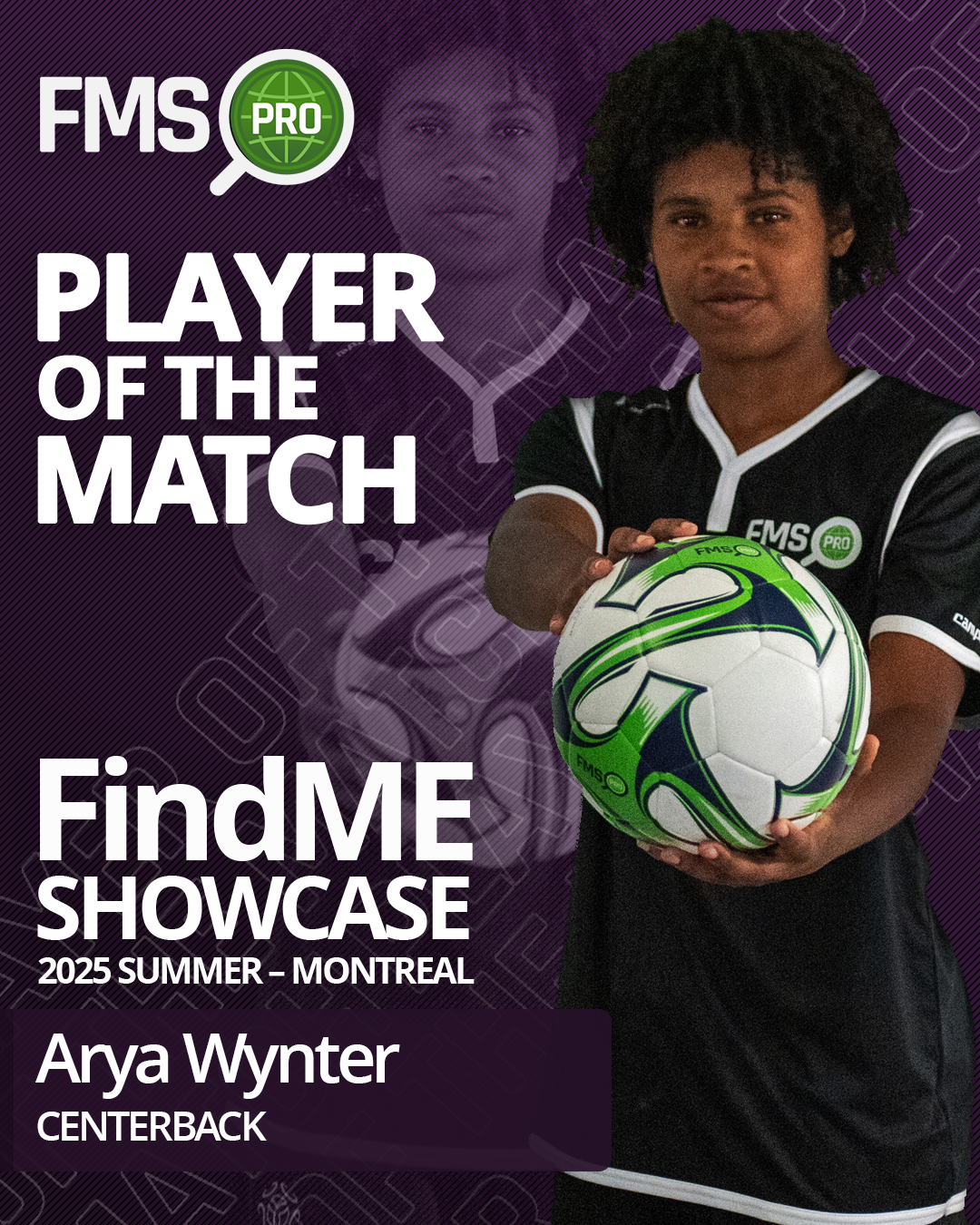 Player of the Match – Iman Amer at FindME 2025-06 MTL Girls