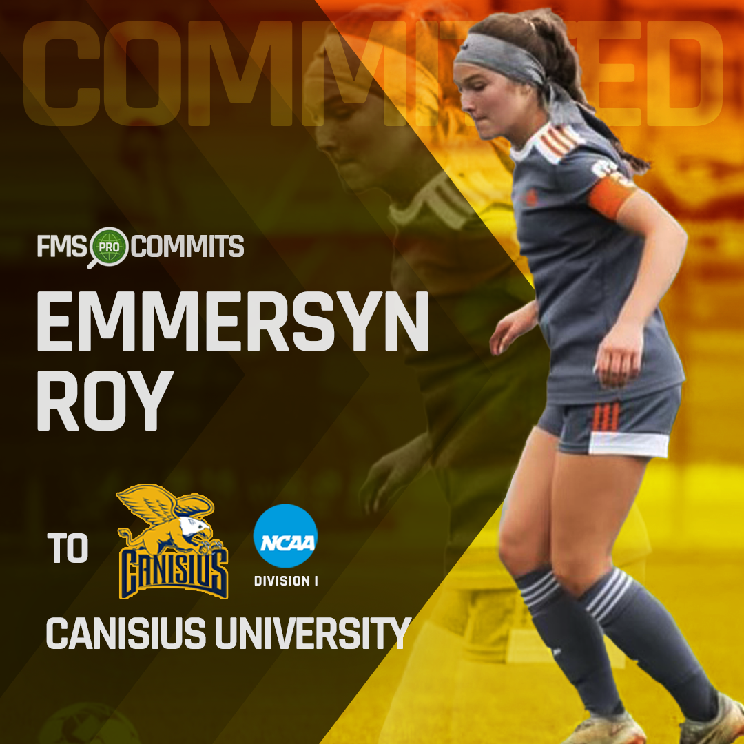 Emmersyn Roy, talented midfielder, signs with Canisius University NCAA Division I soccer team.