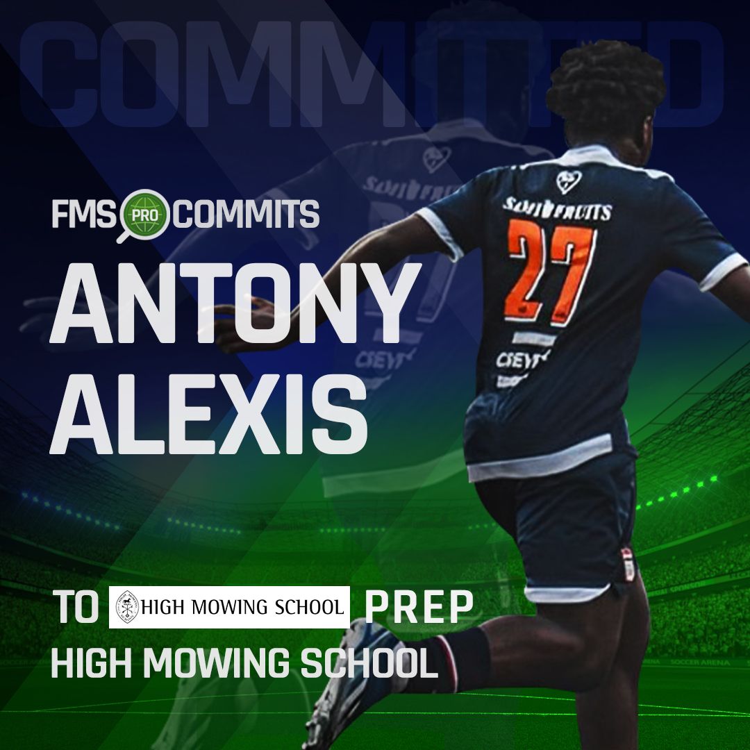 Antony Alexis committing to Black Rock FC at High Mowing School as their new star striker