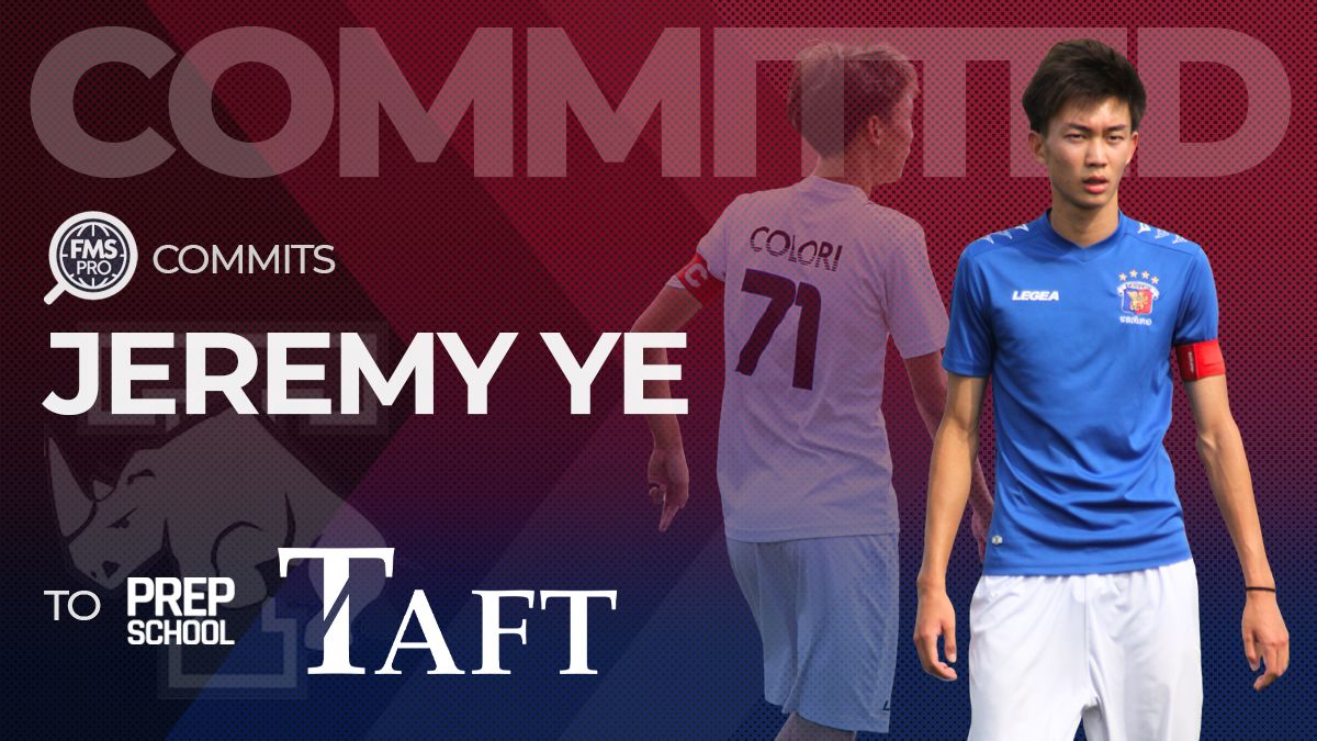 A natural leader is joining the "Rhino" legacy. FMSpro is proud to announce the commitment of Jeremy Ye—captain of CSMRO Griffons and a standout 2009-born talent—to the back-to-back NEPSAC champion, Taft School. Discover how Jeremy’s elite IQ and championship mentality make him the perfect fit for Coach Ozzie Parente’s squad as they look to maintain their status as a national prep powerhouse.