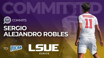 Fresh off a league title with Hoosac School, technical outside back Sergio Alejandro Robles is trading the snow for the South to join the nationally recognized Bengals.