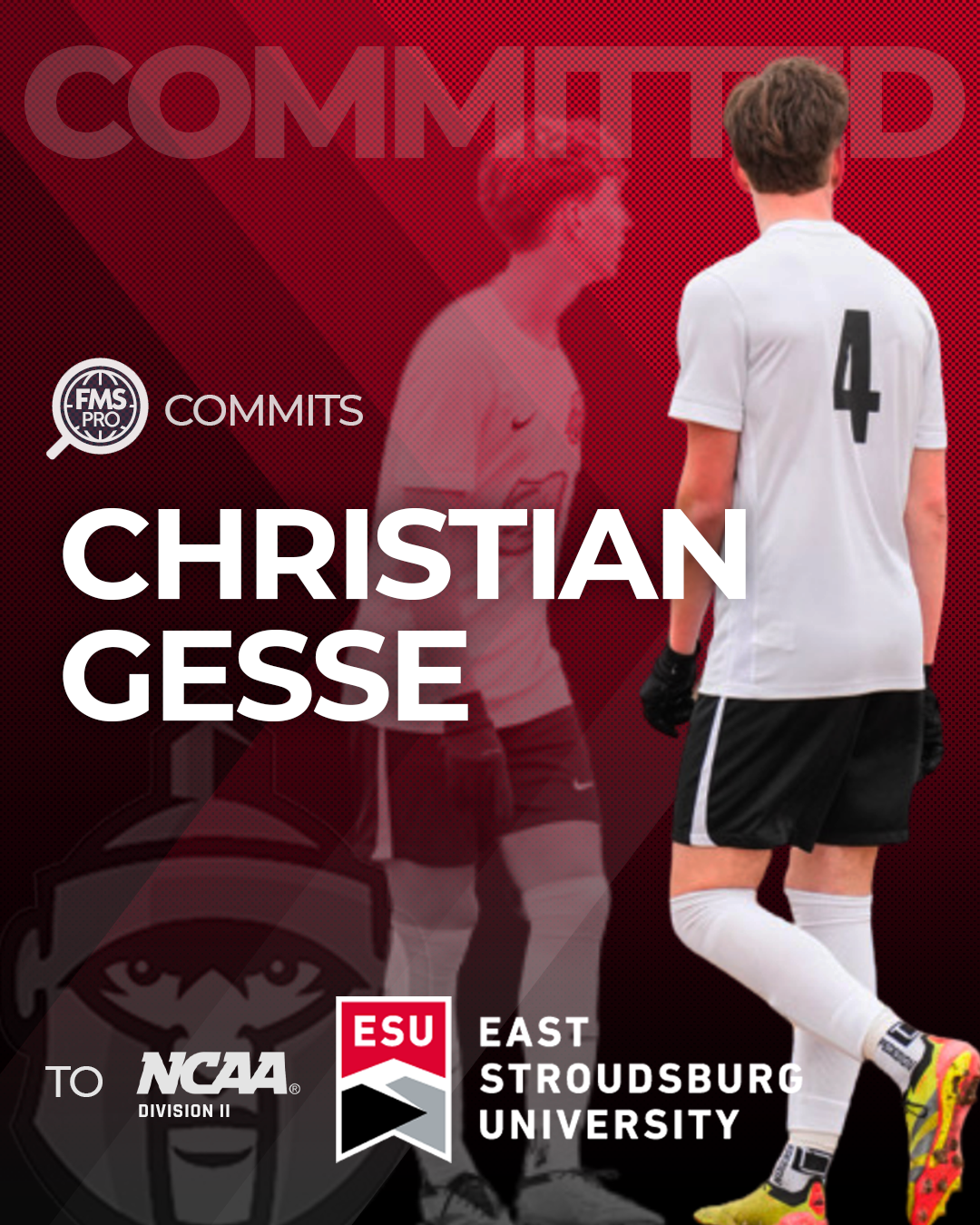 FMSpro commits Christian Gesse to East Stroudsburg University