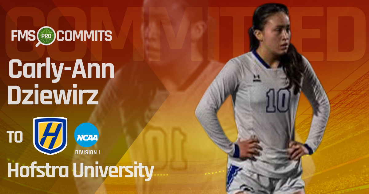 Carly-Ann Dziewirz's NCAA Div 1 signing with Hofstra University