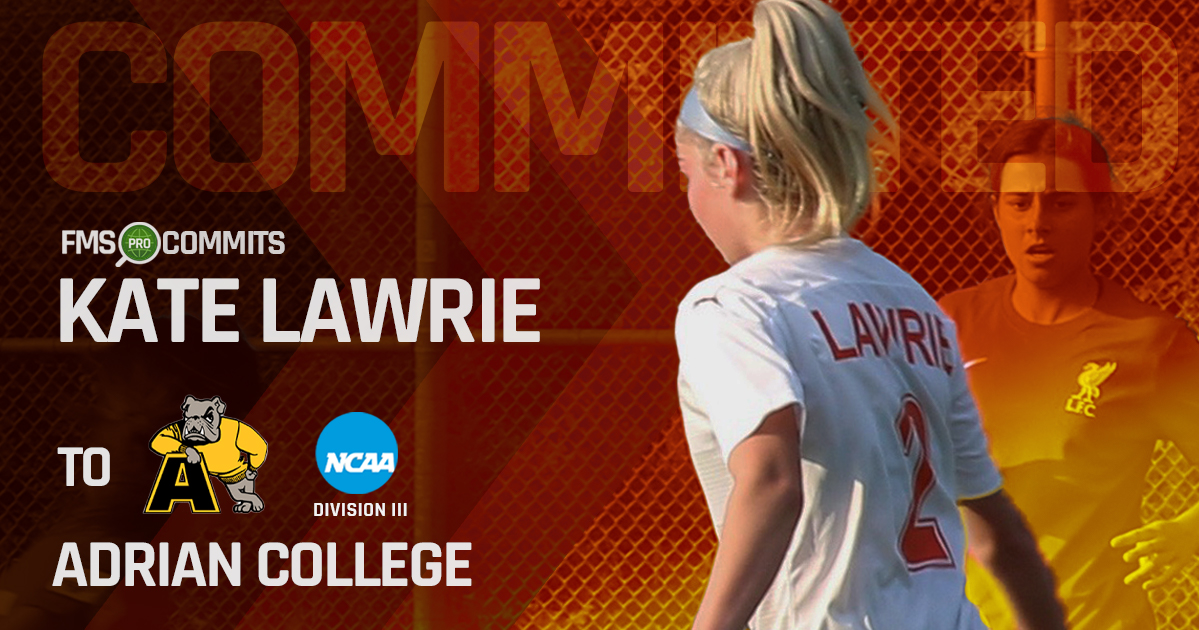Kate Lawrie Commits to NCAA Division III Adrian College
