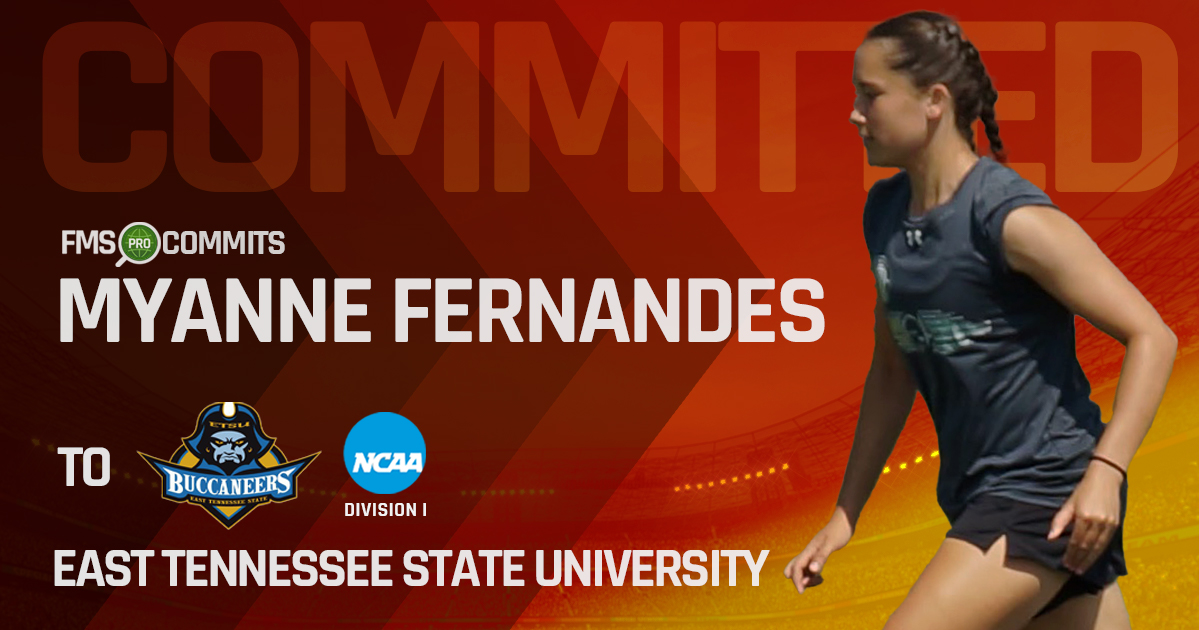Myanne Fernandes Joins NCAA D1 East Tennessee State University