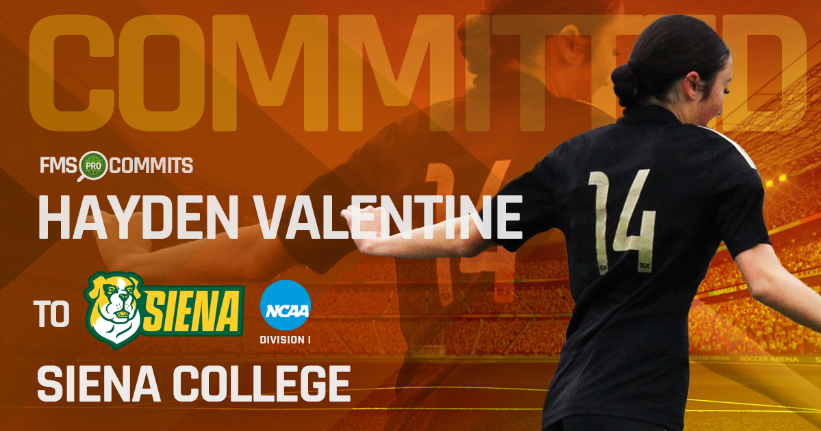FMSpro Announces Hayden Valentine’s Signing with NCAA Division I Siena College