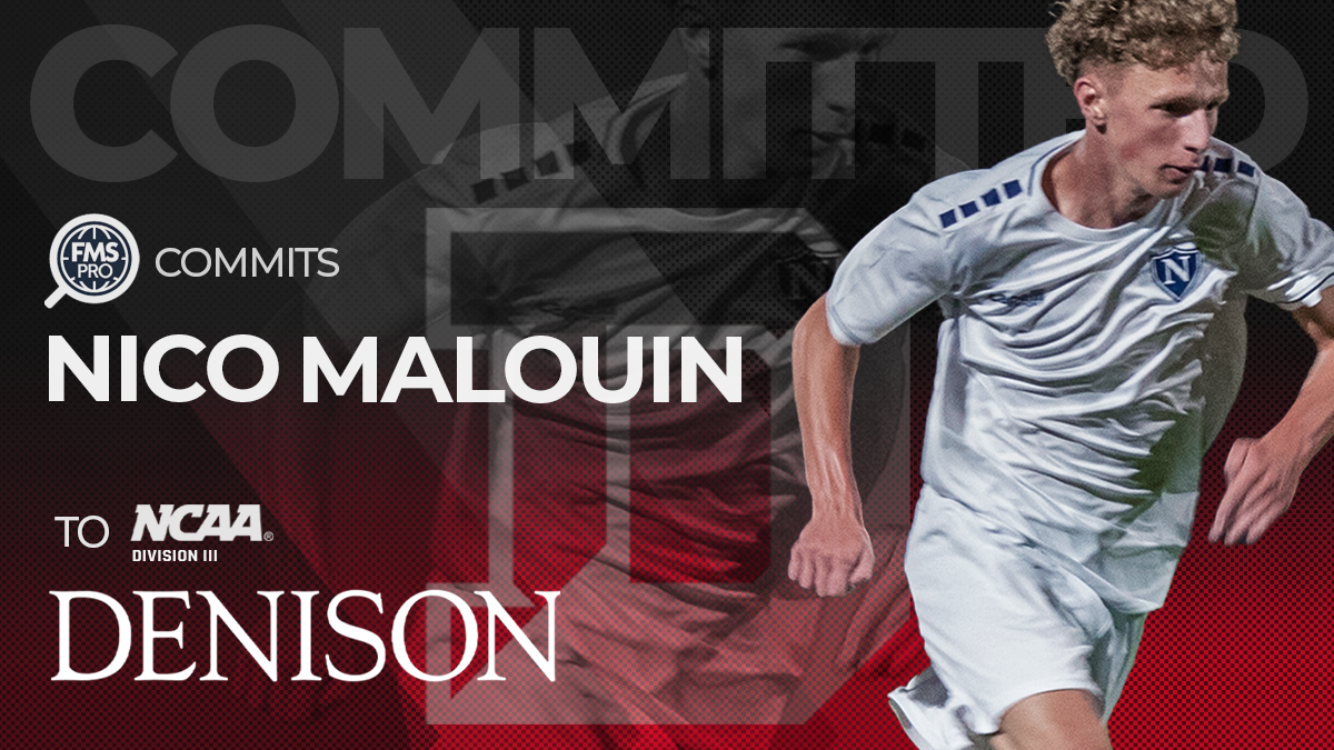 Nico Malouin signs with Denison University for the 2025 soccer season.