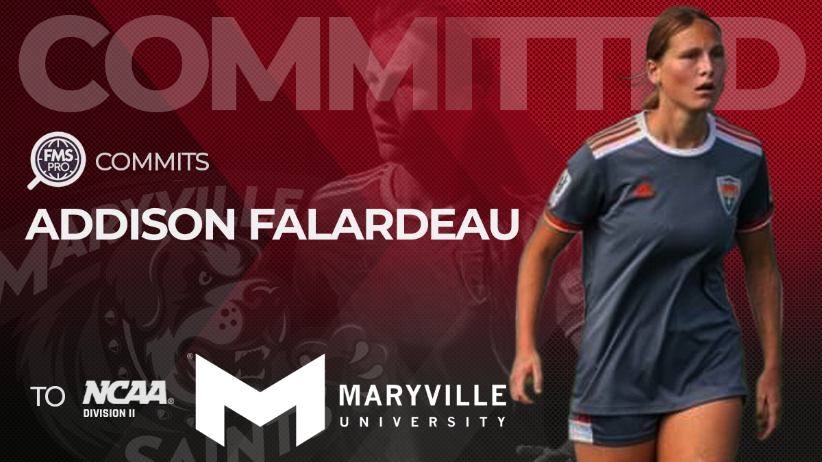 Addison Falardeau center back Maryville soccer