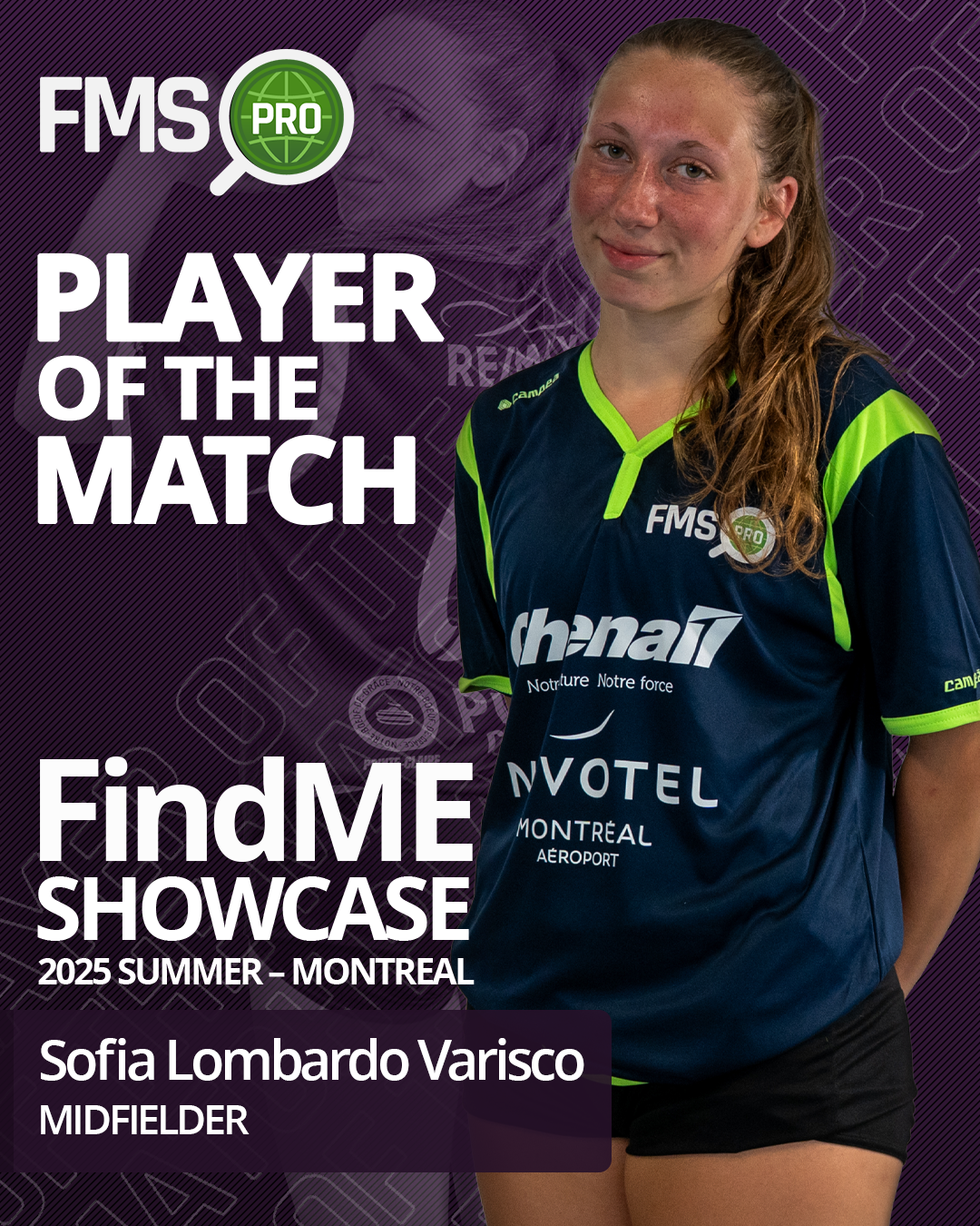 Sofia Lombardo Varisco Player of the Match Navy B vs Red