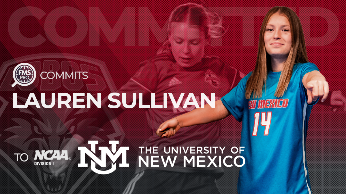 Lauren Sullivan University of New Mexico soccer commitment