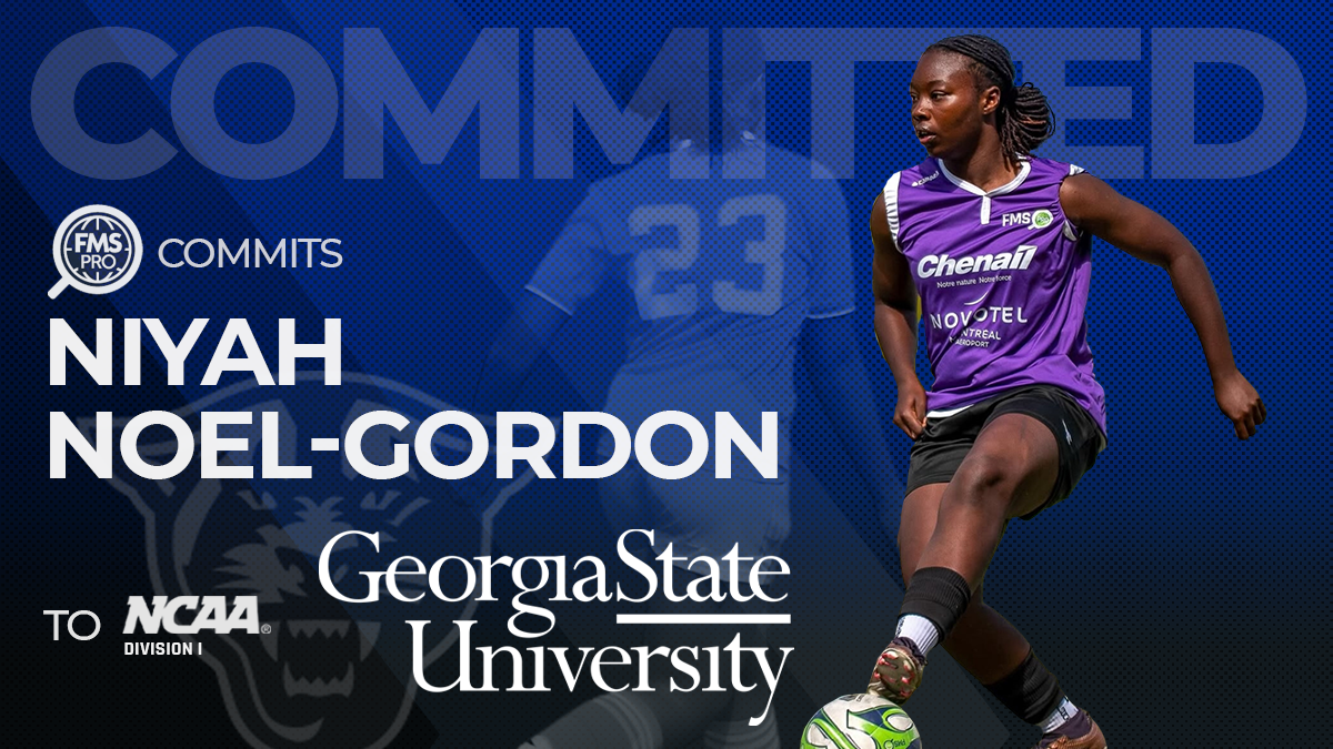 FMSpro is excited to share that standout attacking midfielder Niyah Noel-Gordon is heading to NCAA Division I Georgia State University. The 2009-born Hamilton United forward has dominated in the OPDL and earned national attention for her creativity, physicality, and scoring ability. Find out why she’s the perfect fit for Georgia State’s rising program.