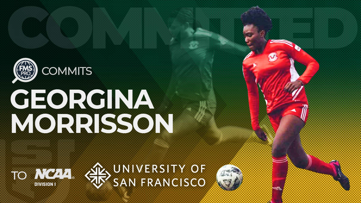 A dominant presence is heading to the West Coast! FMSpro is thrilled to announce that 2009-born defender Georgina Morrisson is joining the University of San Francisco (USF) Women's Soccer program. Standing over six feet tall, Georgina brings a rare combination of size, technical skill, and versatility—qualities Head Coach Pinder Nijjar is excited to utilize across multiple positions. Having already gained experience with League1 and Team Ontario, this physical destructor is ready to make an impact with the Dons. Read on to celebrate Georgina's commitment!