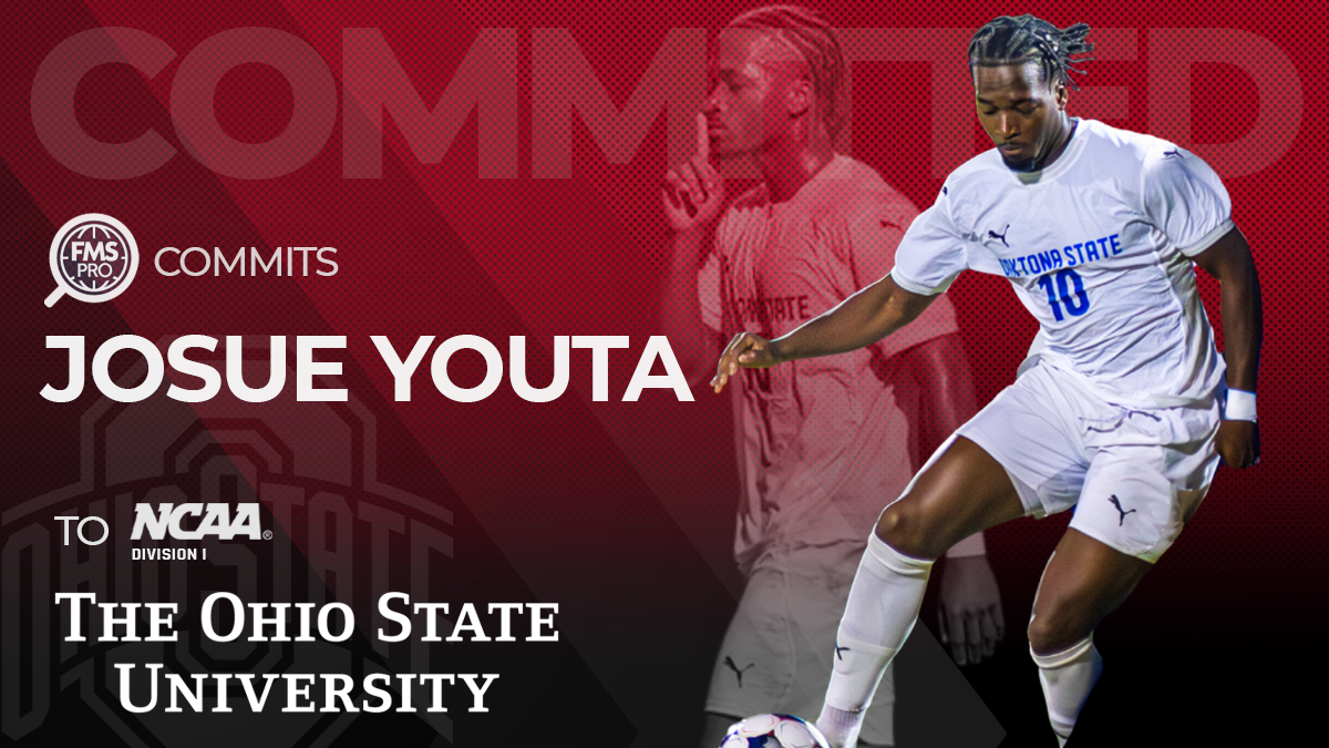 FMSpro is thrilled to announce the commitment of dynamic forward/winger Josue Youta to the NCAA Division I Ohio State University! Josue, a proven goalscorer and FCSAA Player of the Year nominee, steps up from Daytona State and CS St-Laurent ready to make an immediate impact in the Big Ten. Head Coach Brian Maisonneuve secured this star player after he stood out at JUCO Nationals. Read why Josue chose the Buckeyes and how his prolific scoring ability will boost Ohio State's attack as they chase conference championships!