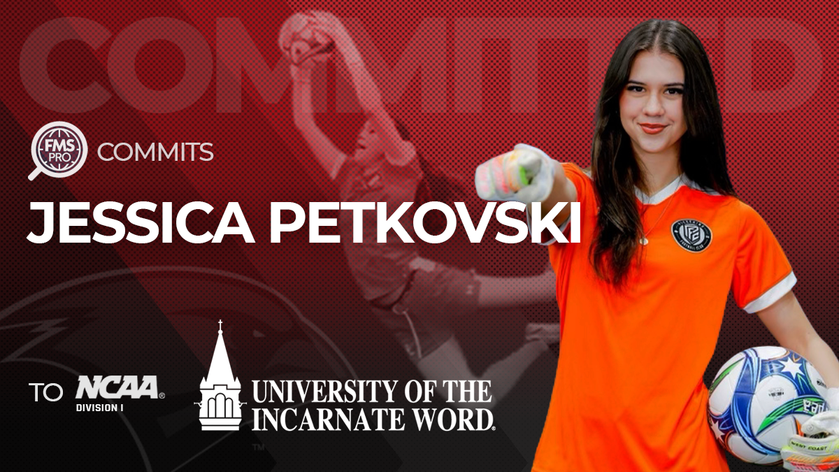 FMSpro is excited to celebrate the signing of Jessica Petkovski to the University of the Incarnate Word Cardinals! Currently playing for the top-ranked 2008 Pickering FC squad, Jessica is a talented goalkeeper known for her exceptional bravery, shot-stopping skills, and highly valued distribution ability. Discover why UIW Head Coach Jake Plant believes Jessica is the crucial player ready to step in and start immediately, and read more about her journey to NCAA Division I soccer.