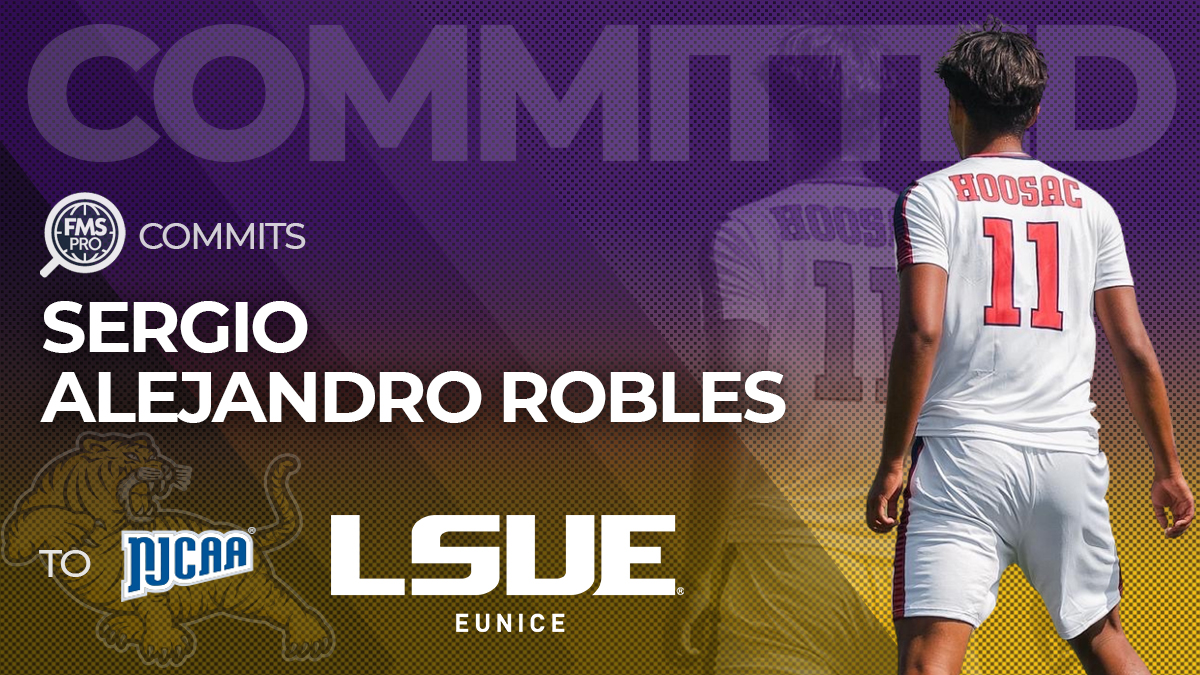 Fresh off a league title with Hoosac School, technical outside back Sergio Alejandro Robles is trading the snow for the South to join the nationally recognized Bengals.