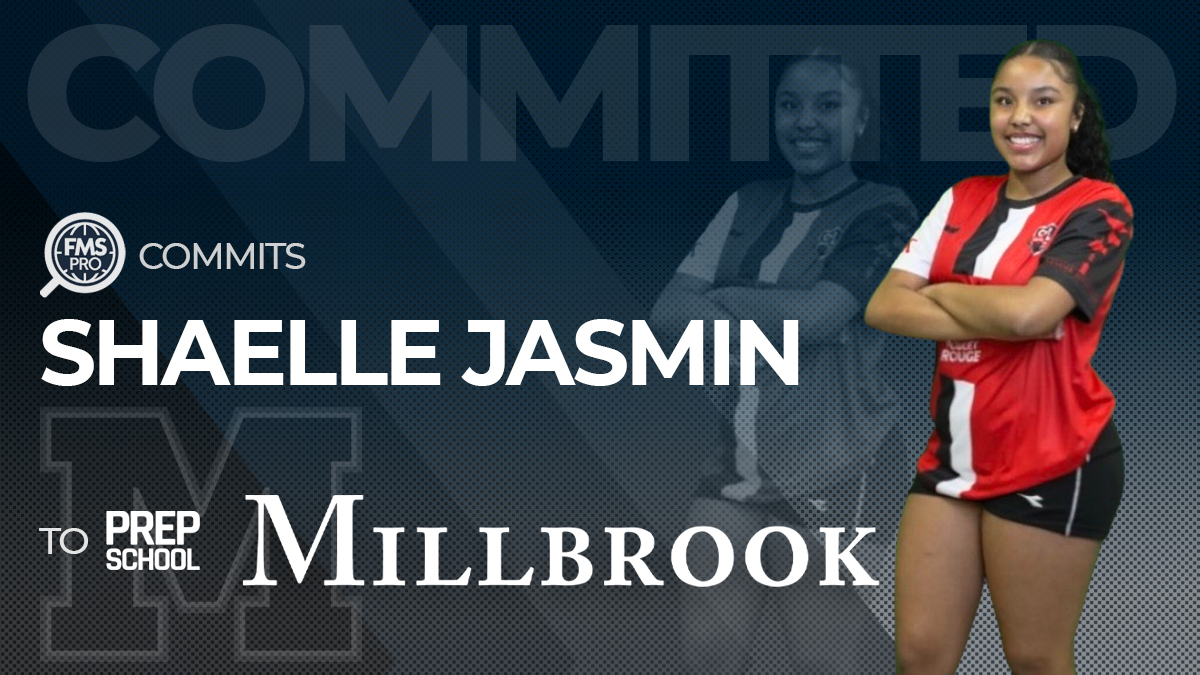 From the international stage to the NEPSAC, Shaelle Jasmin is ready for her next chapter. FMSpro is proud to announce the commitment of this versatile Haitian Youth National Team standout to Millbrook School. Read more about Shaelle’s journey and what she brings to Coach David Gargill’s squad.