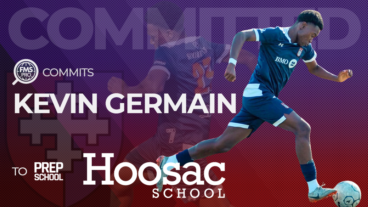 FMSpro is proud to celebrate Kevin Germain’s commitment to Hoosac School. The 2011-born centre back, who most recently developed within the CF Montréal Academy and now plays for CS Saint-Laurent, brings size, athleticism, and a high soccer IQ to a championship-winning Hoosac program.